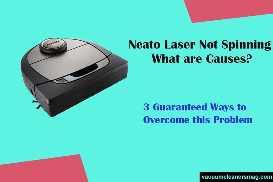 neato laser not spinning