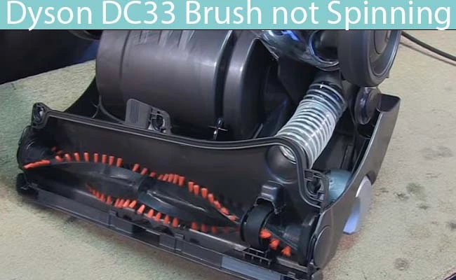 Dyson DC33 Jammed Brush Fixed