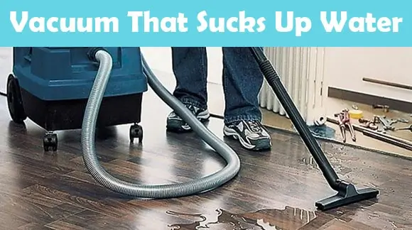 Vacuum That Sucks Up Water