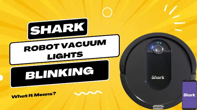 Shark Robot Vacuum Lights Blinking